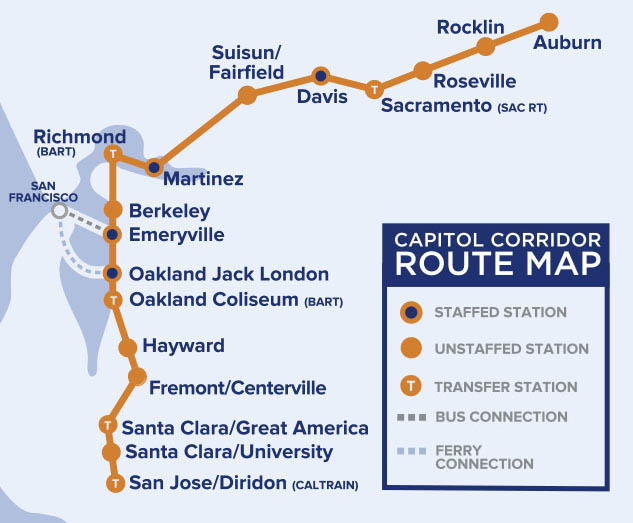 Capital Corridor Sacramento Oakland Dovetail Games Forums